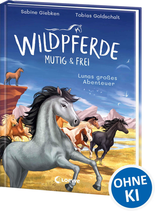 Giebken, Sabine/Wildpferde - mutig und frei (Band 1) - Lunas großes Abenteuer