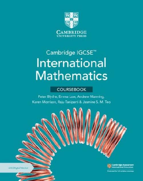Cambridge IGCSE(TM) International Mathematics Coursebook with Digital Version (2 Years' Access)