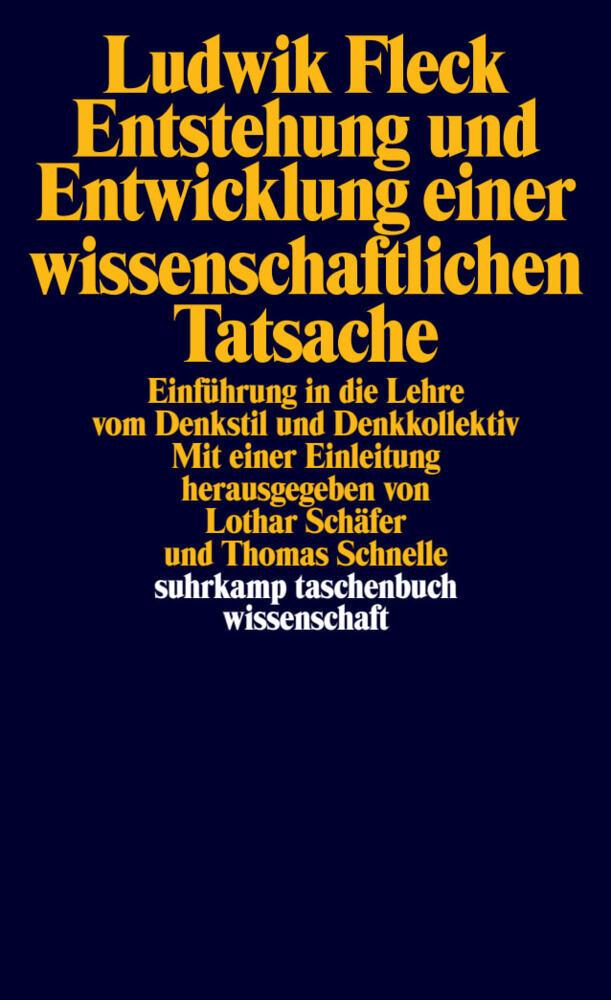 Buchcover: Entstehung und Entwicklung einer wissenschaftlichen Tatsache