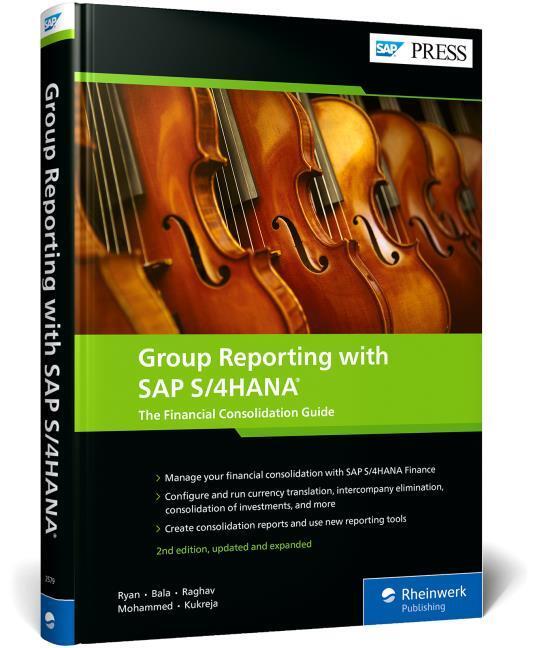 Buchcover: Group Reporting with SAP S/4HANA