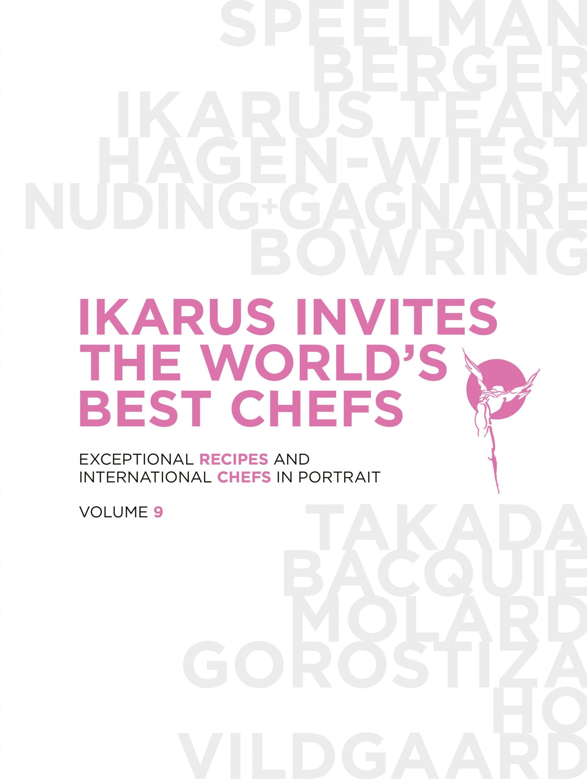 Buchcover: Ikarus Invites The World's Best Chefs