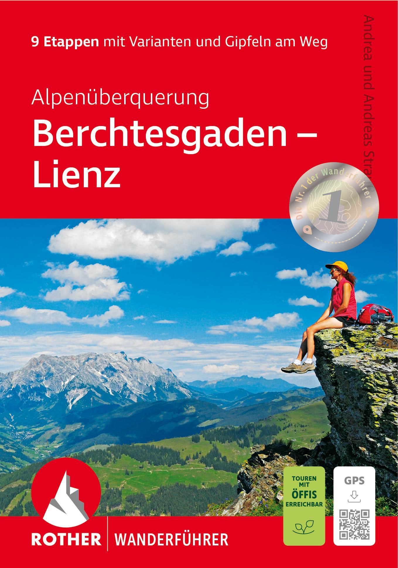 ROTHER Wanderführer Alpenüberquerung Berchtesgaden - Lienz