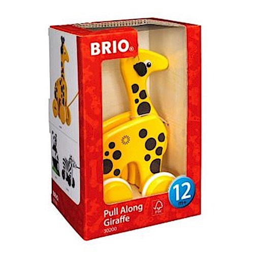 BRIO Infant/ Toddler - Nachzieh-Giraffe