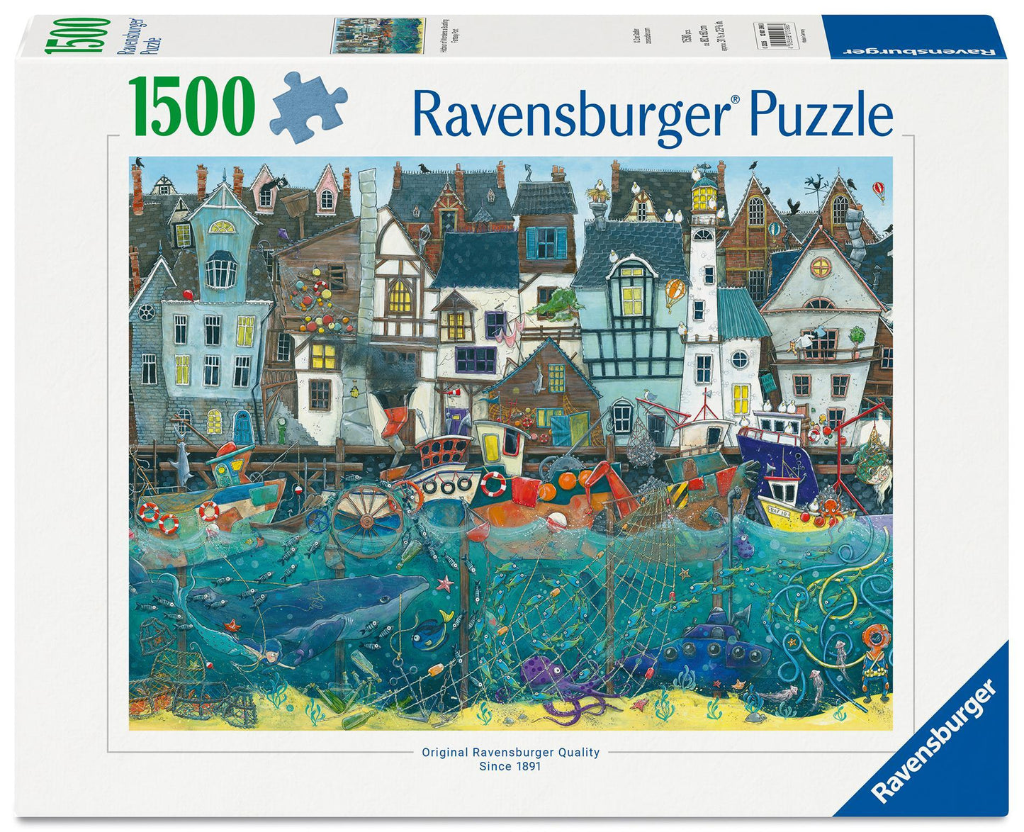 Wundersamer Hafen - Ein geschäftiger Fantasy-Hafen