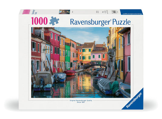 Erwachsenenpuzzle 1000 Teile - Burano in Italien