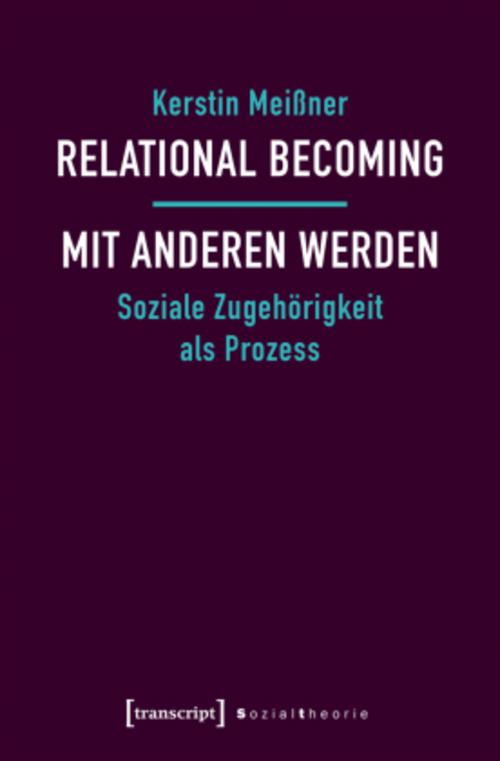 Buchcover: Relational Becoming - mit Anderen werden