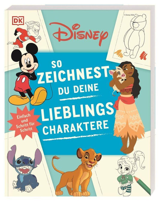 Disney. So zeichnest du deine Lieblingscharaktere