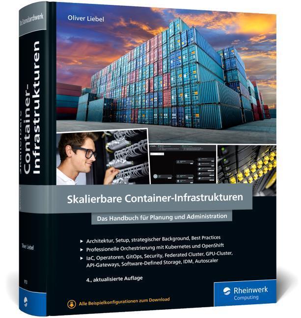 Buchcover: Skalierbare Container-Infrastrukturen