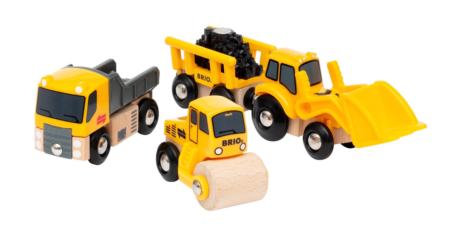 BRIO World - Baustellenfahrzeuge