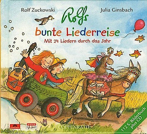 Rolfs bunte Liederreise, m. Audio-CD