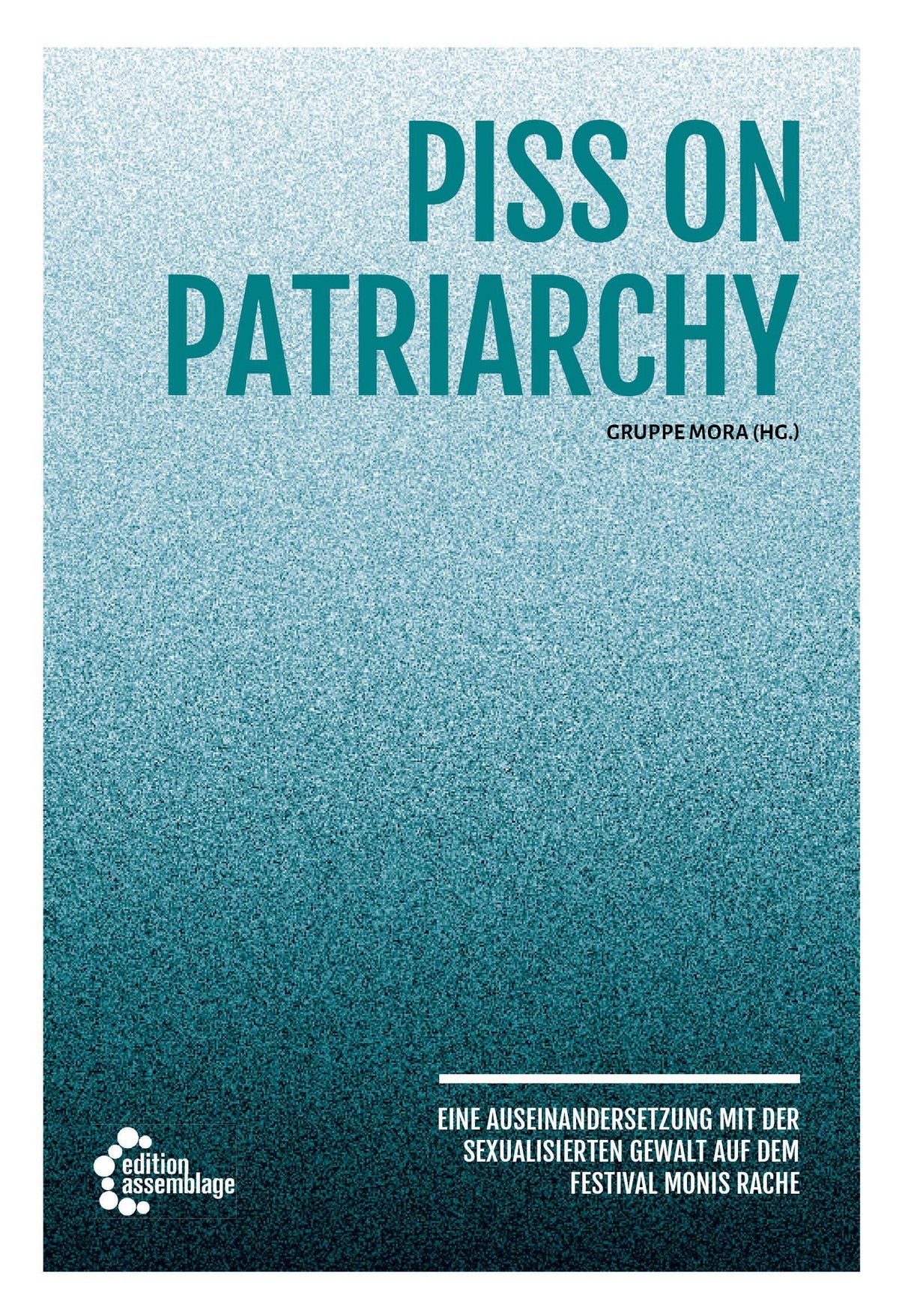 Buchcover: Piss on Patriarchy
