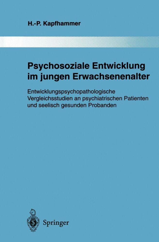Buchcover: Psychosoziale Entwicklung im jungen Erwachsenenalter