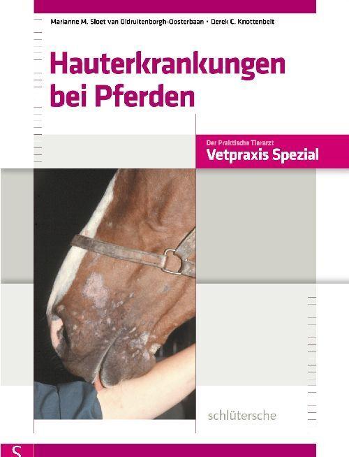 Buchcover: Hauterkrankungen bei Pferden
