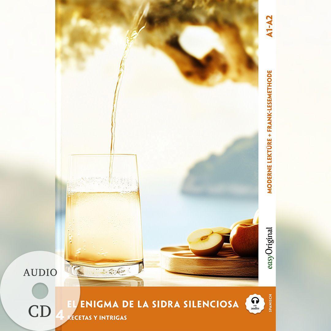 El Enigma de la Sidra Silenciosa - Spanische Krimi-Lektüre A1-A2 (+ Audio-CD)