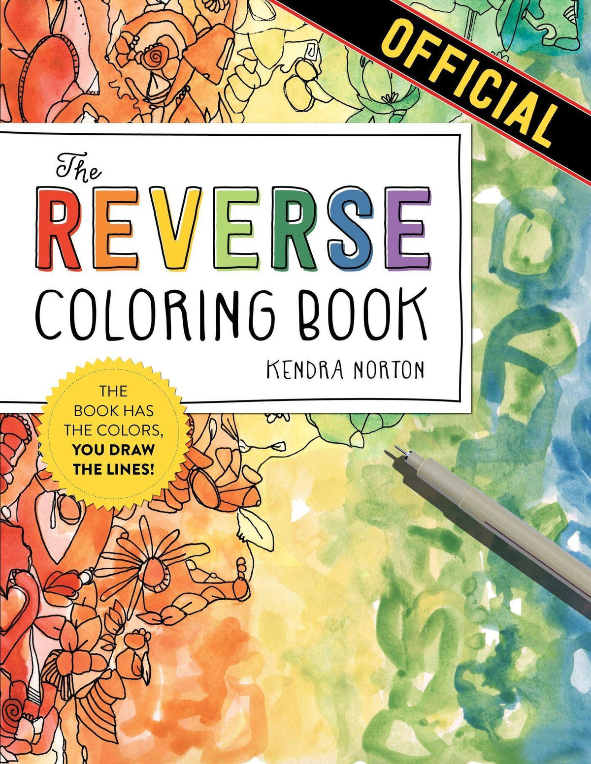 Buchcover: The Reverse Coloring Book(TM)
