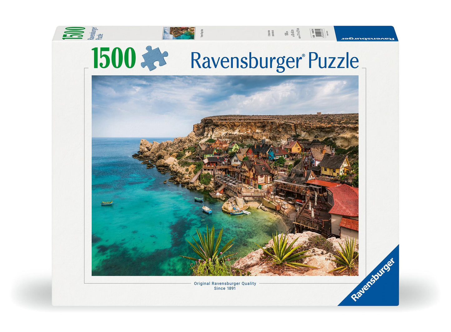 Erwachsenenpuzzle 1500 Teile - Popey Village, Malta