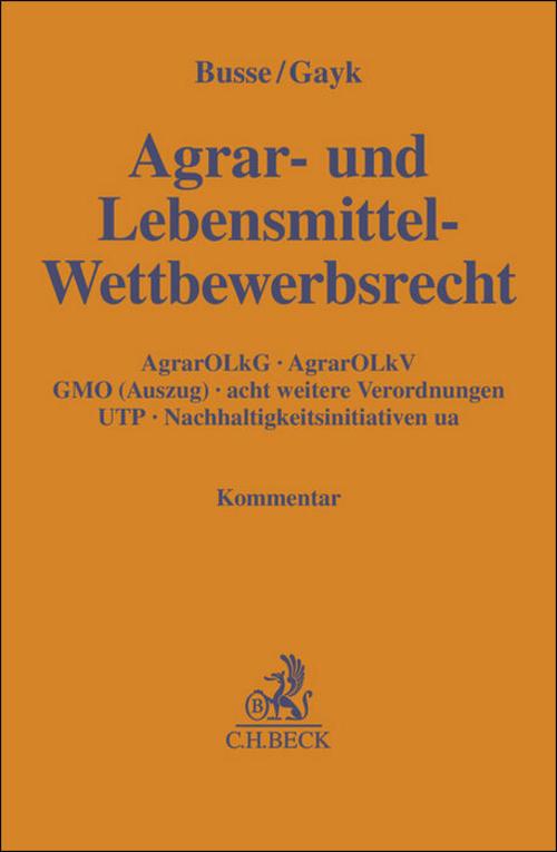 Agrar- und Lebensmittel-Wettbewerbsrecht