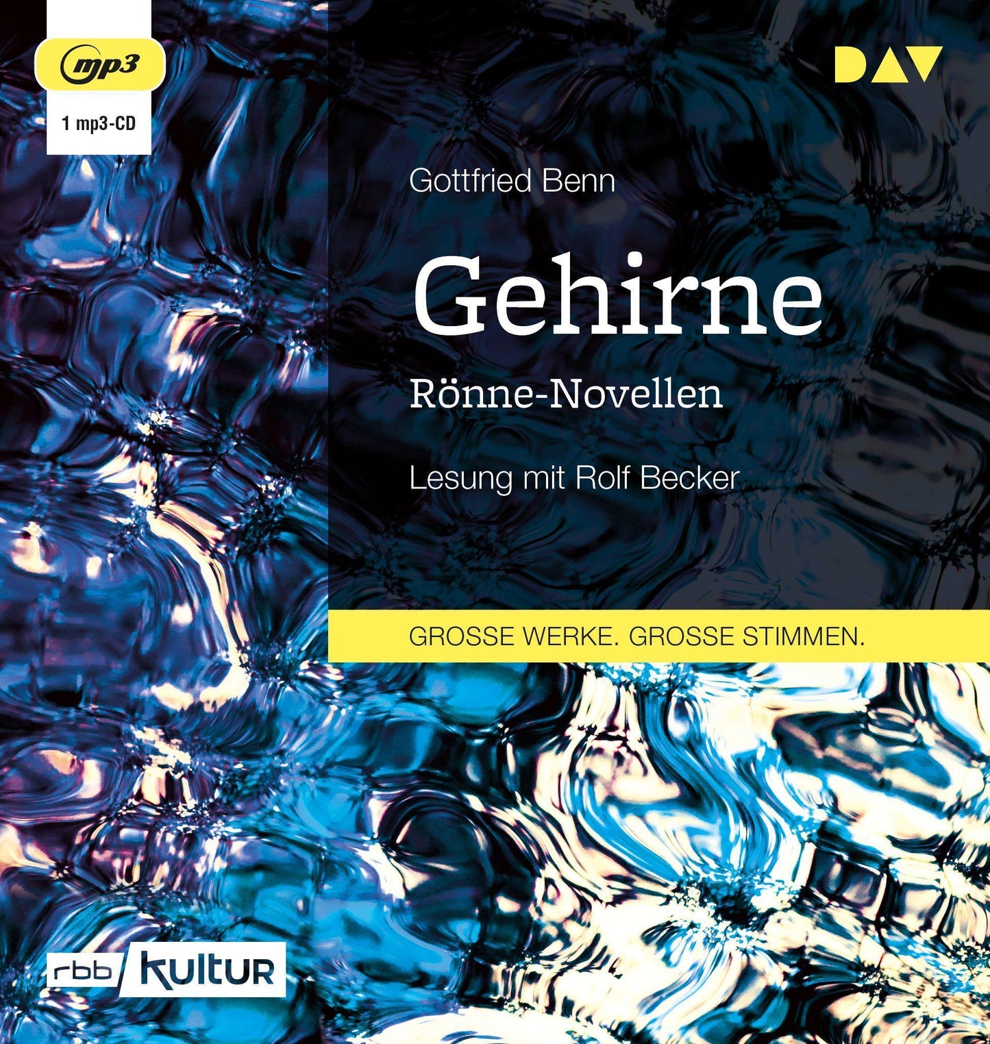 Gehirne. Rönne-Novellen,1 Audio-CD, 1 MP3