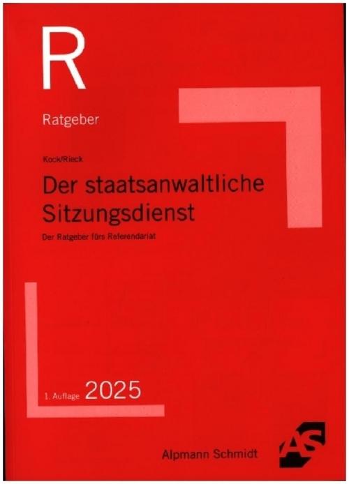 Der staatsanwaltliche Sitzungsdienst