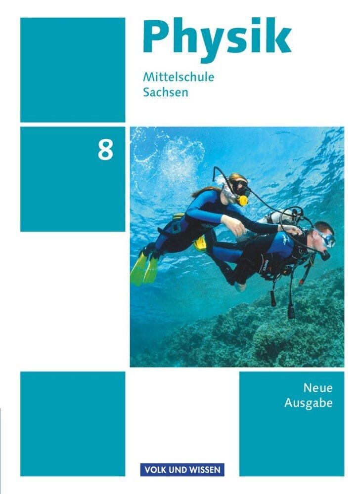 Buchcover: Physik 8. Schuljahr. Schülerbuch  - Mittelschule Sachsen