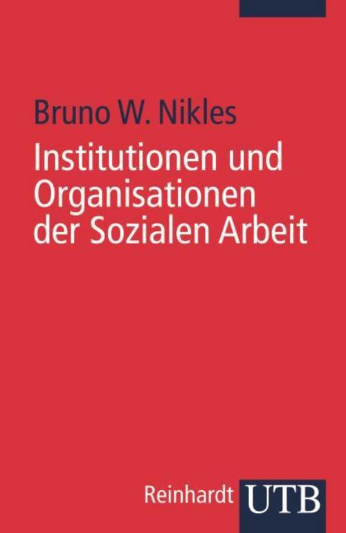Buchcover: Institutionen und Organisationen der Sozialen Arbeit