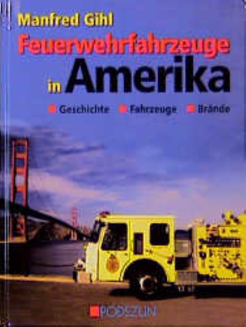 Buchcover: Feuerwehrfahrzeuge in Amerika