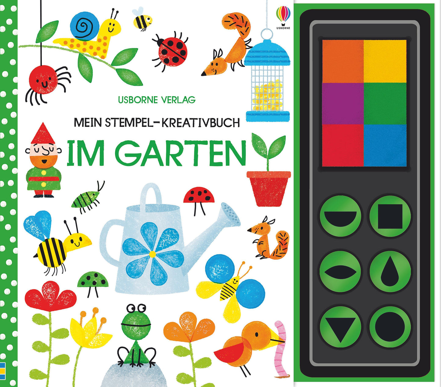 Mein Stempel-Kreativbuch: Im Garten