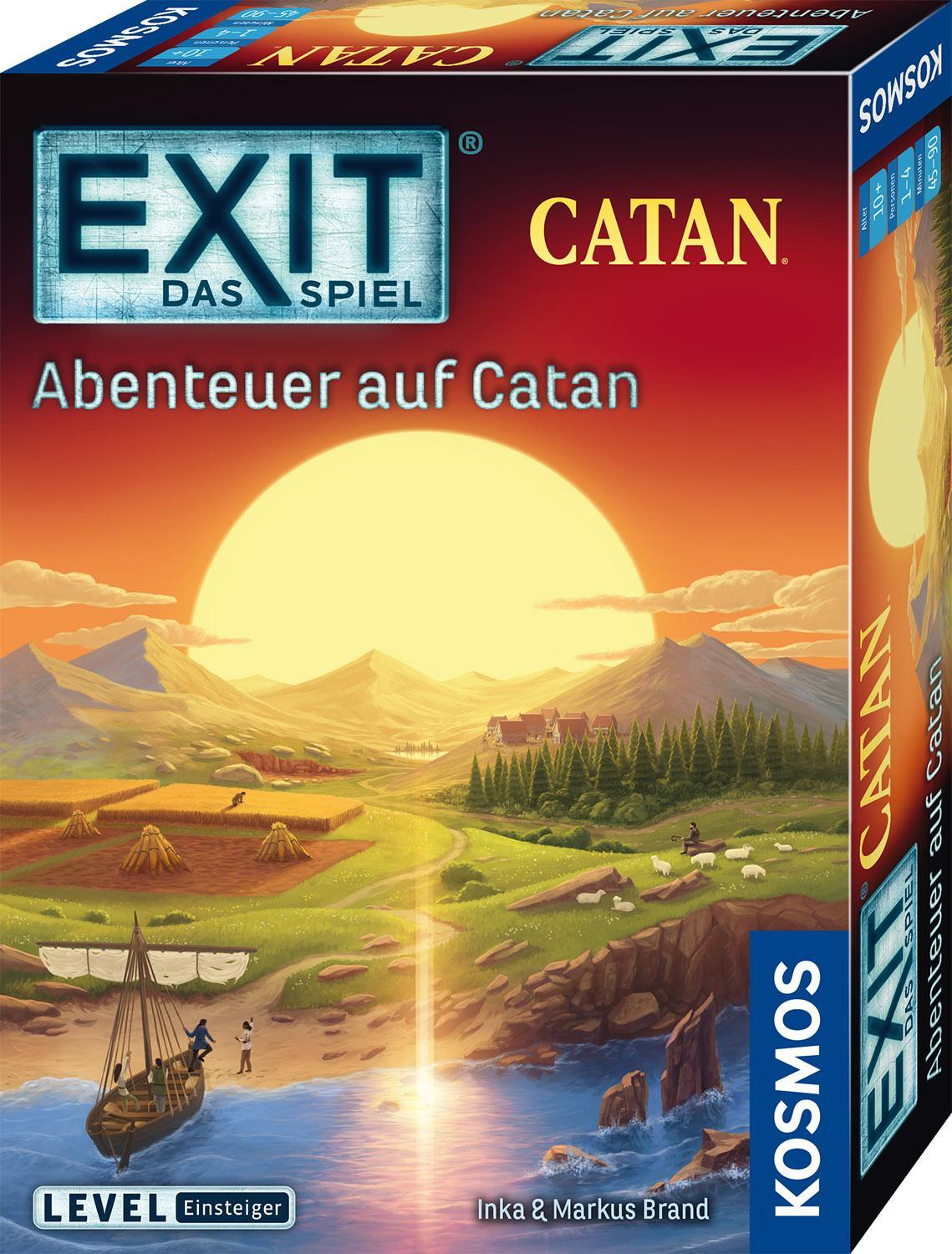 Buchcover: EXIT® - Das Spiel: Abenteuer auf Catan
