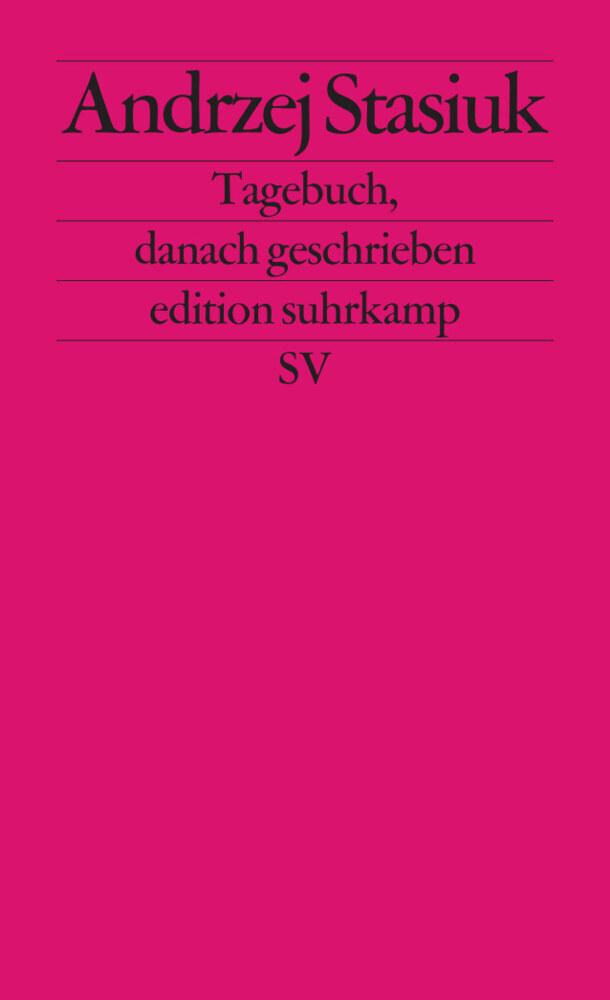 Tagebuch danach geschrieben