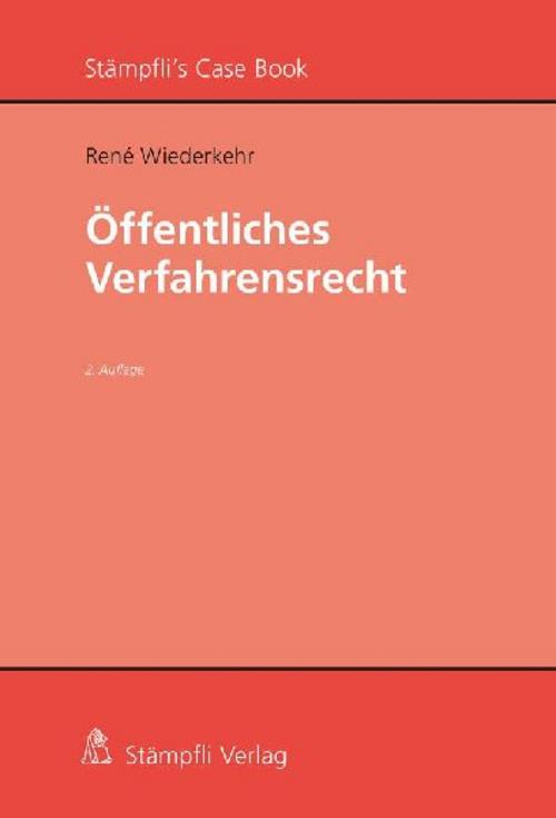 Öffentliches Verfahrensrecht