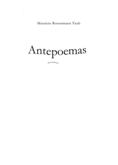 Antepoemas