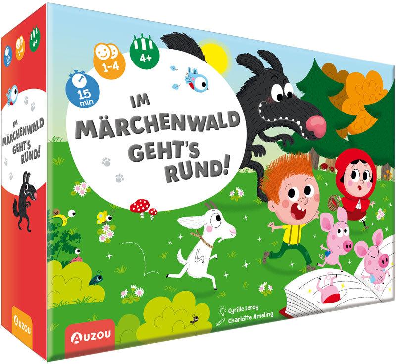 Buchcover: Im Märchenwald geht's rund!