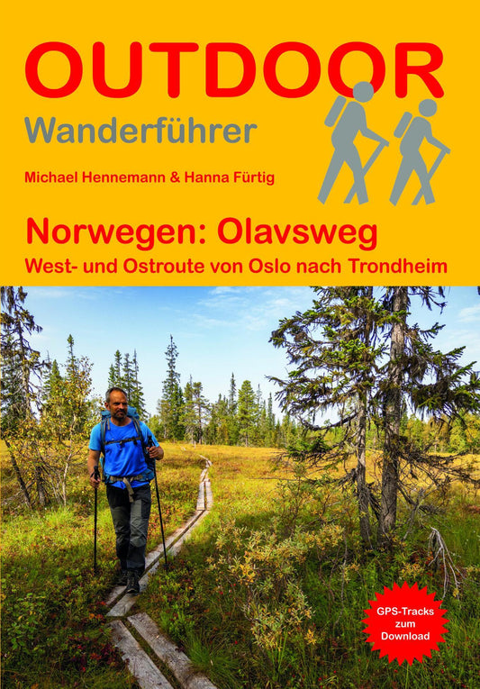 Norwegen: Olavsweg West- und Ostroute von Oslo nach Trondheim