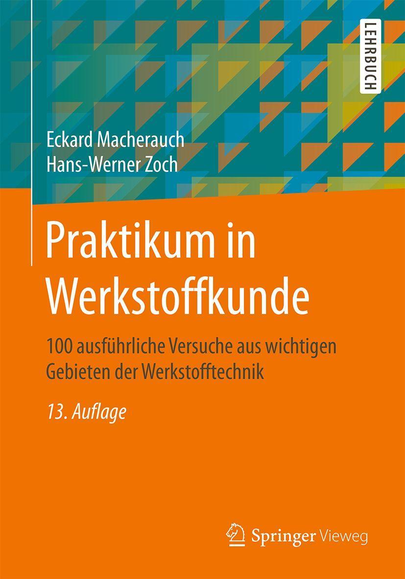 Buchcover: Praktikum in Werkstoffkunde