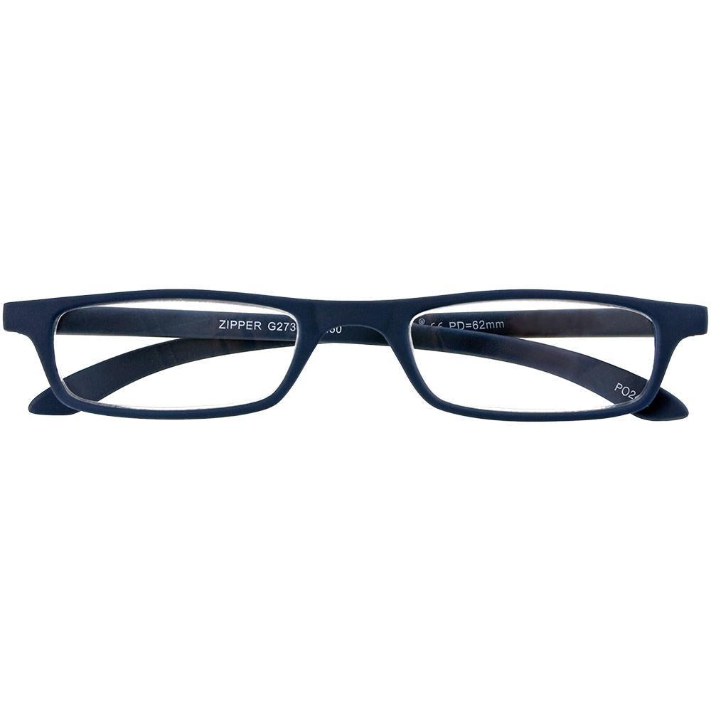 Lesebrille ZIPPER, blau, +3.00 dpt mit Etui