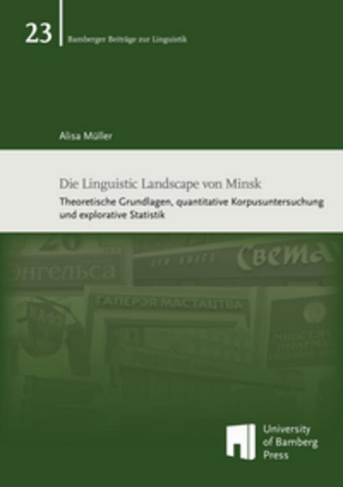 Buchcover: Die Linguistic Landscape von Minsk