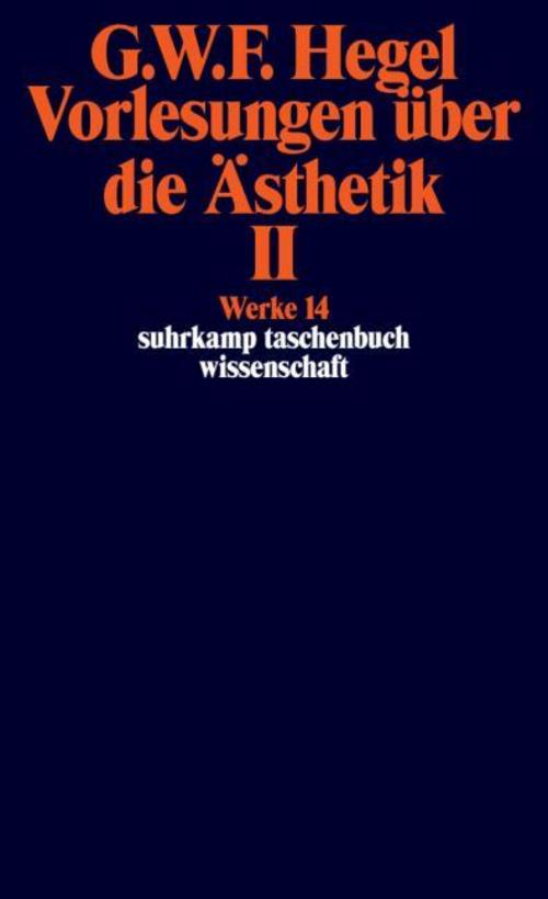 Buchcover: Vorlesungen über die Ästhetik II