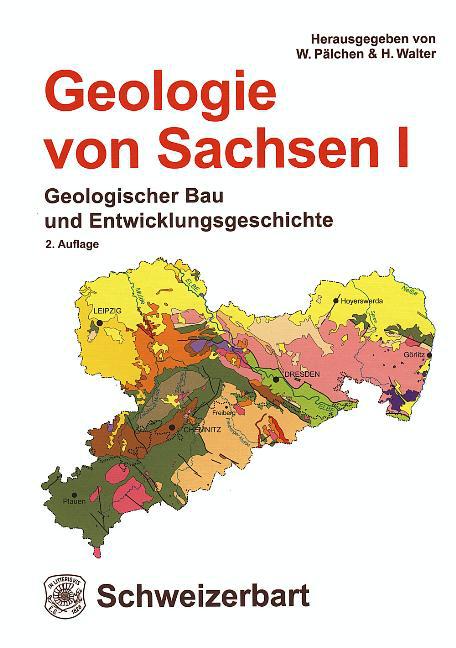 Buchcover: Geologie von Sachsen 1