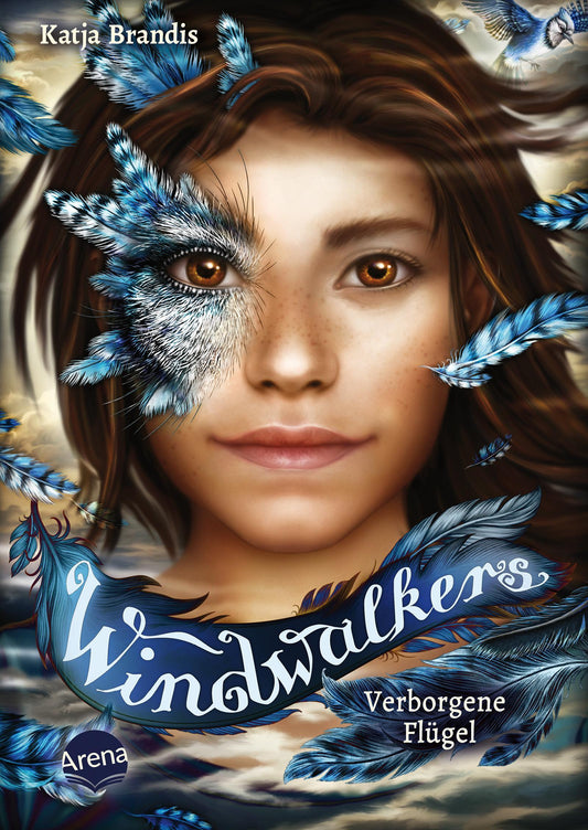 Windwalkers (1). Verborgene Flügel: Auftakt der neuen Tier-Fantasy-Reihe über eine Schule für geflügelte Gestaltwandler: Kinderbuch ab 10 Jahren aus ... von Bestseller-Autorin Katja Brandis