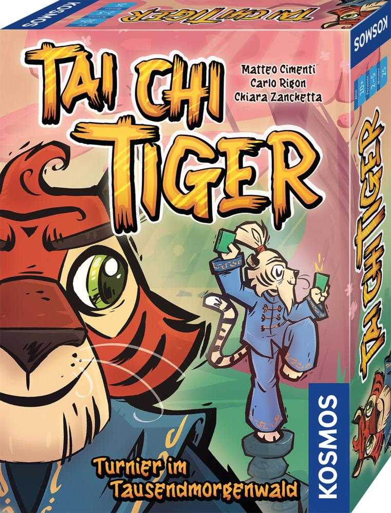 Buchcover: Tai Chi Tiger - Turnier im Tausendmorgenwald