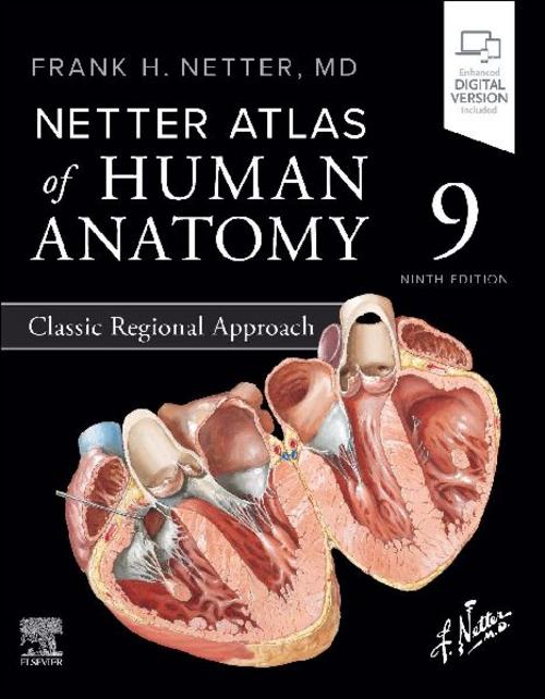 Buchcover: Netter Atlas of Human Anatomy: Classic Regional Approach