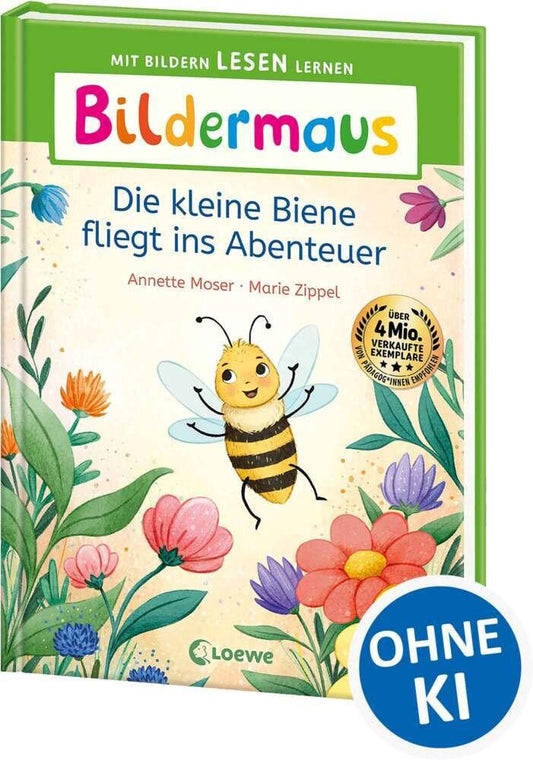 Moser, Annette/Bildermaus - Die kleine Biene fliegt ins Abenteuer