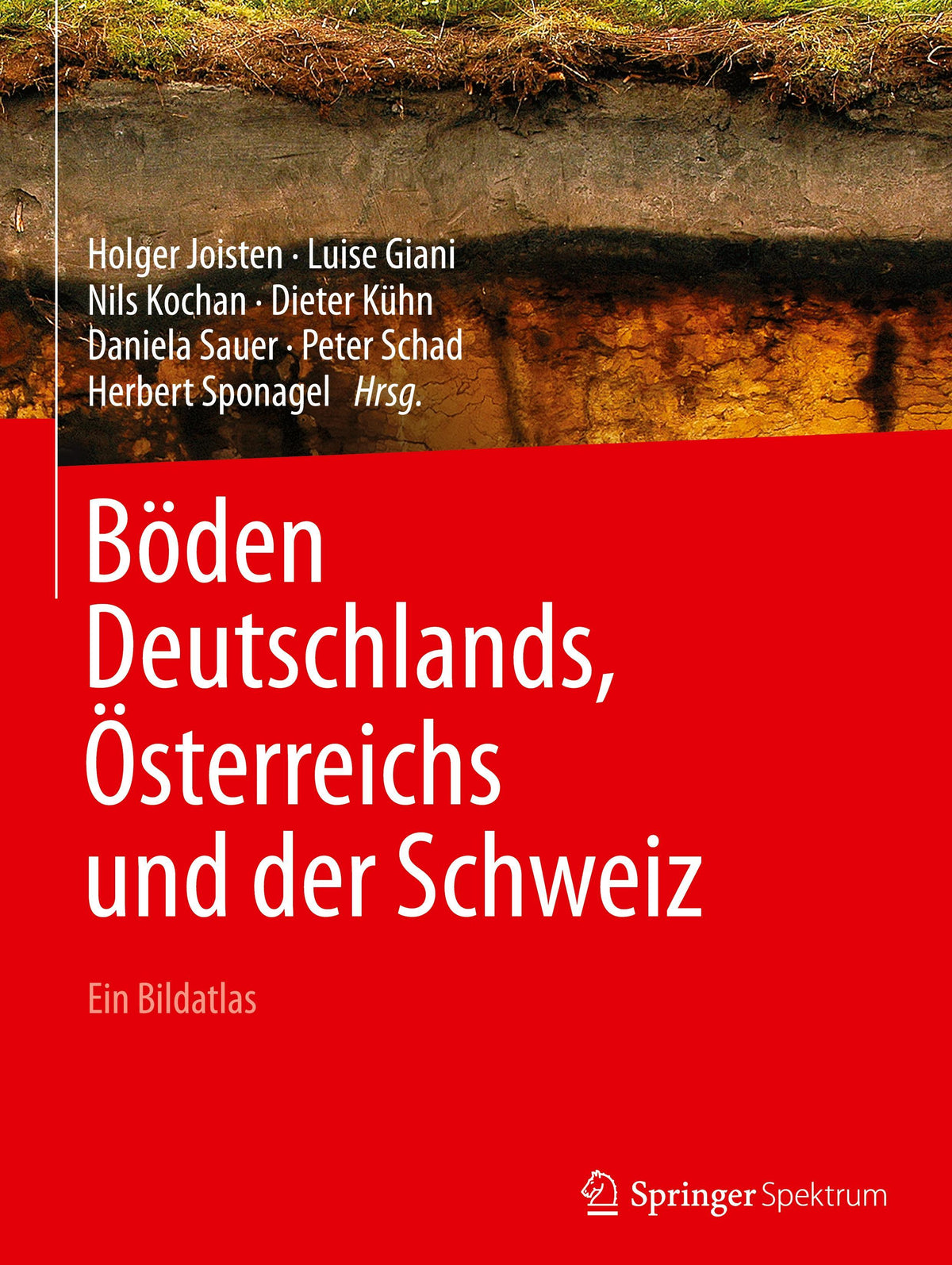 Buchcover: Böden Deutschlands, Österreichs und der Schweiz