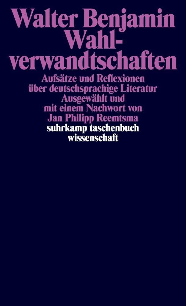 Buchcover: Wahlverwandtschaften