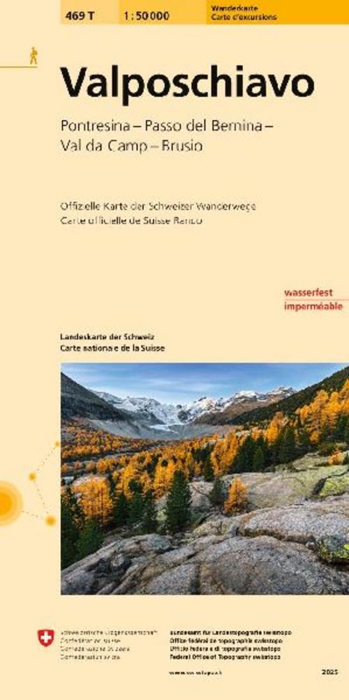 Landeskarte der Schweiz Val Poschiavo
