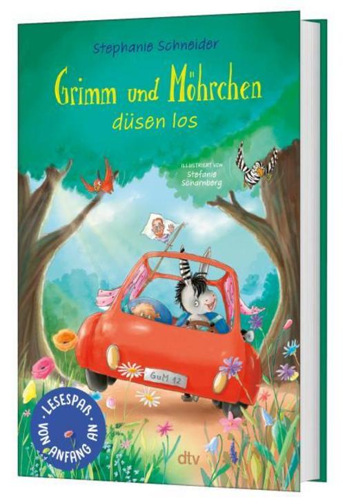 Schneider, Stephanie/Grimm und Möhrchen düsen los