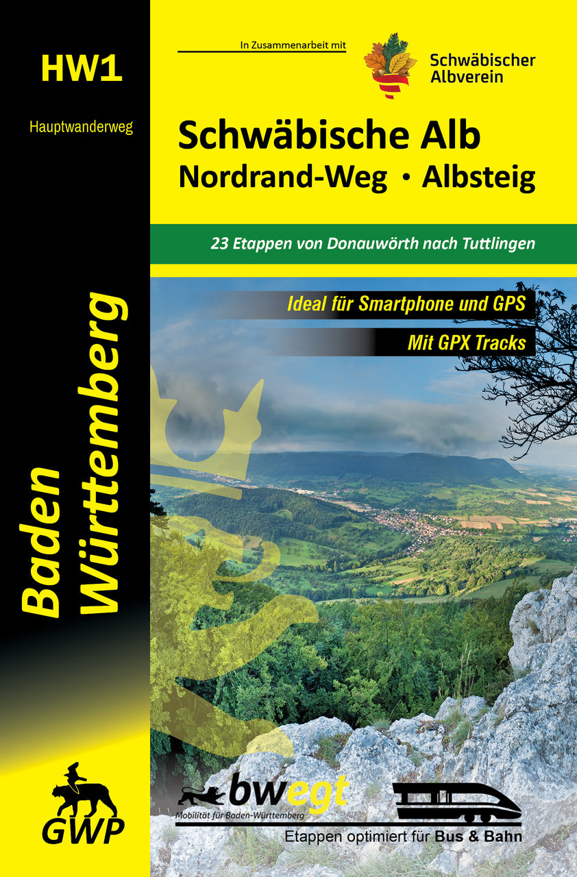 Schwäbische Alb Nordrand-Weg, Albsteig HW1