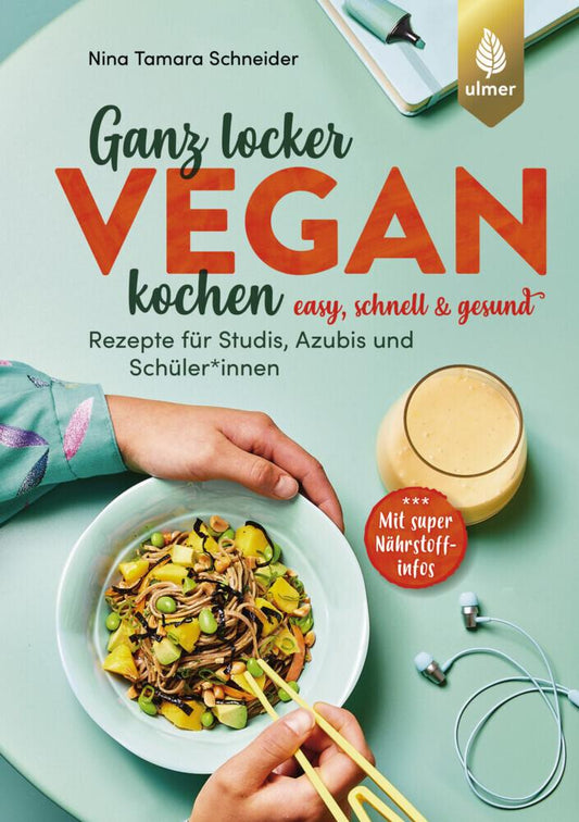 Buchcover: Ganz locker vegan kochen