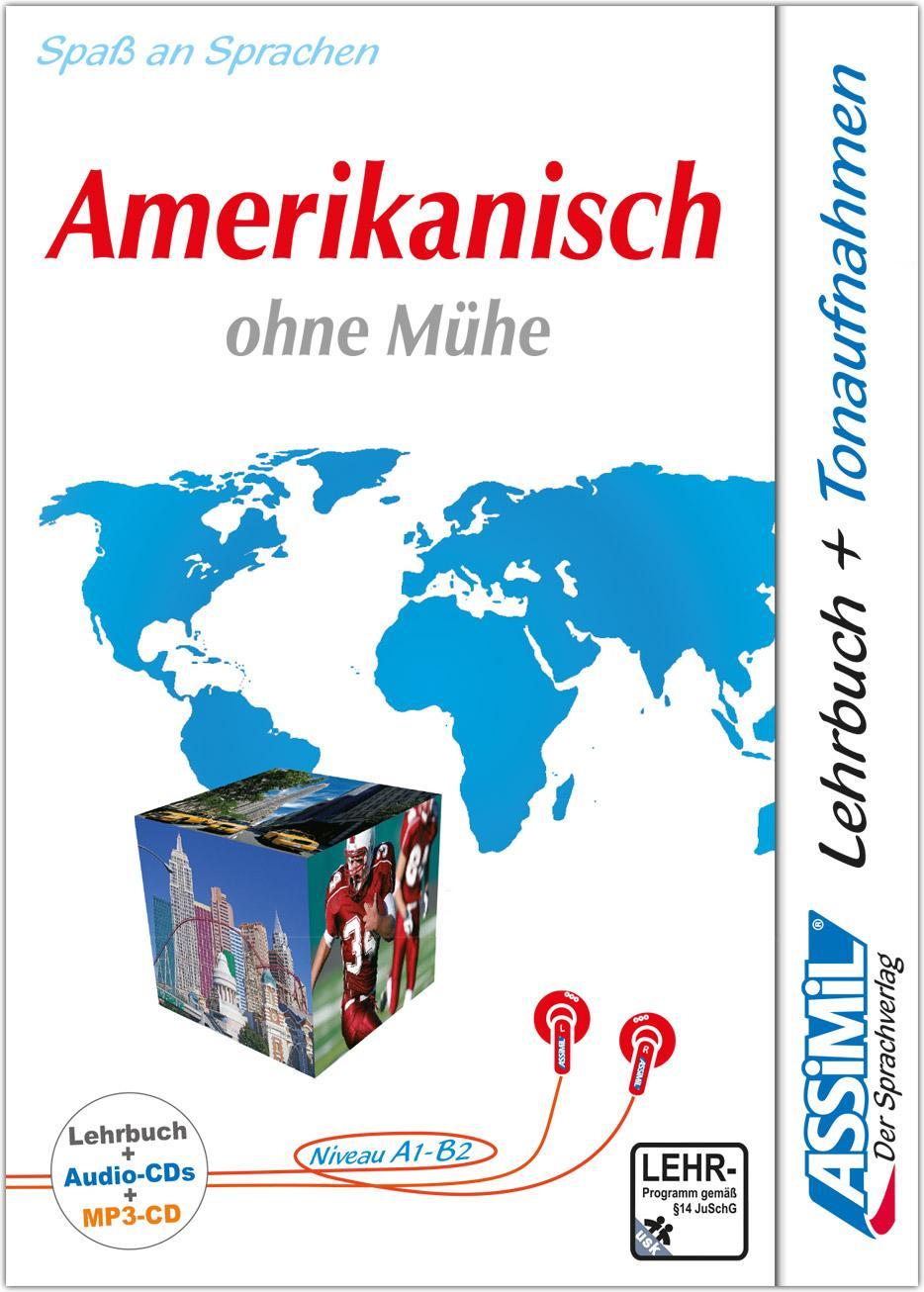 ASSiMiL Amerikanisch ohne Mühe - Audio-Plus-Sprachkurs - Niveau A1-B2