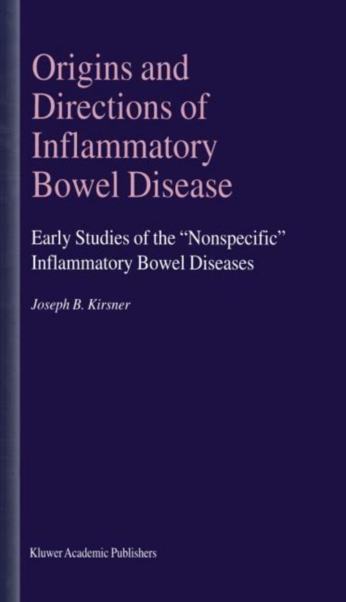 Buchcover: Origins and Directions of Inflammatory Bowel Disease